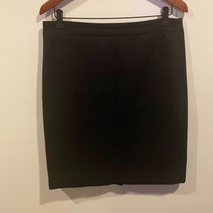 J.Crew No. 2 Pencil Skirt, Black, 8P